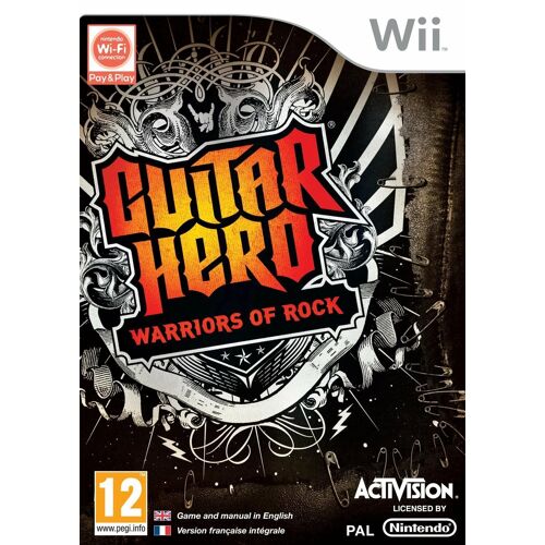 Guitar Hero Warriors of Rock Wii 2010 Testé Très Bon État