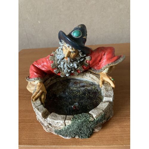 Cendrier magicien resine
