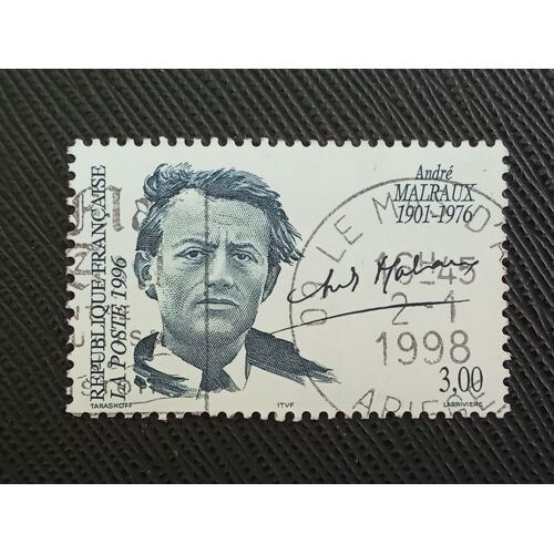 Timbre France Y T 3038 André Malraux (1901-1976) 1996 (140510 )