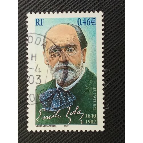 Timbre France Y T 3524 Émile Zola (1840-1902) 2002 ( 080808 )