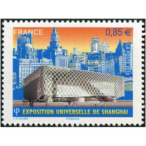 France 2010, Très Beau Timbre Neuf** Luxe Yvert 4495, Exposition Universelle De Shanghai.