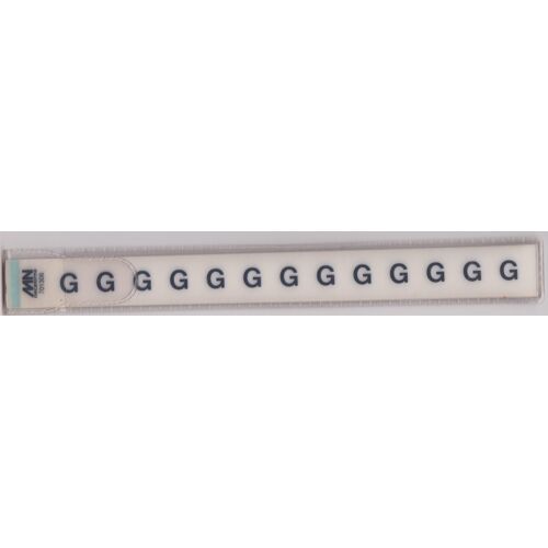 Mecanorma 701306 - Bandes De Lettres Transfert "G"