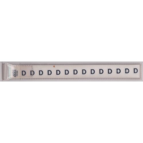 Mecanorma 701306 - Bandes De Lettres Transfert "D"
