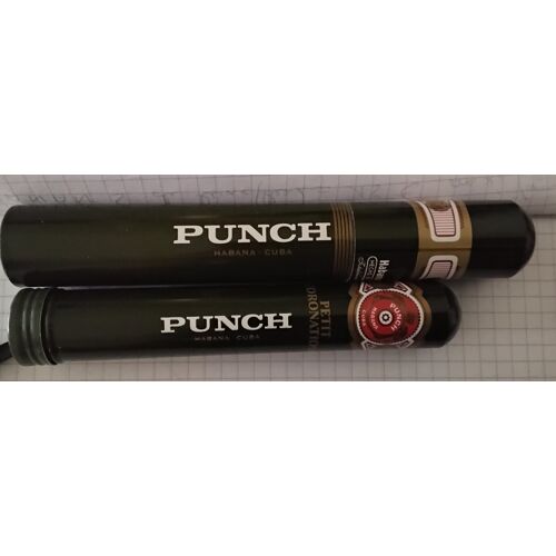 Lot de 2 etuis a cigare vides marque punch