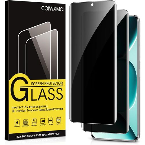 KALANKA-Verre Trempé pour Xiaomi Redmi Note 15 Pro+ 5G/Note 15 Pro Plus 5G Anti Espion Vitre Protection Ecran Anti-Espion Film Protecteur Écran Dureté 9H Anti-Rayures Haute définition Sans Bulles