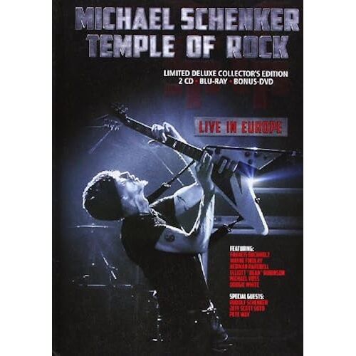 Michael Schenker Temple Ofrock: Live In Europe (Blu-Ray+Dvd+2cd)