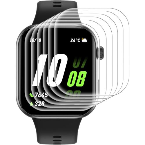 Kalanka-Protection Écran Pour Honor Choice Watch 2i, [6 Packs] Ultra-Mince Et Doux Tpu Écran Protecteur [Anti-Rayures] [Anti-Bulle] Ultra-Mince Film - Transparent