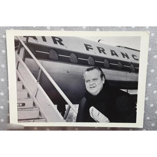 Carte Postale Orson Wells Septembre 1967