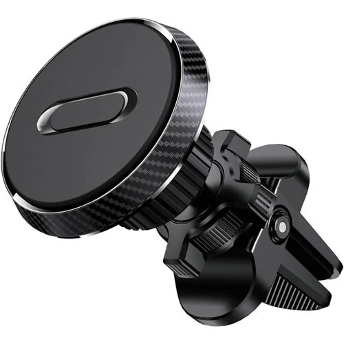 Support Voiture Magnétique pour Téléphone, Réglable Rotatif 360° Compact - Noir - E.F.Connection