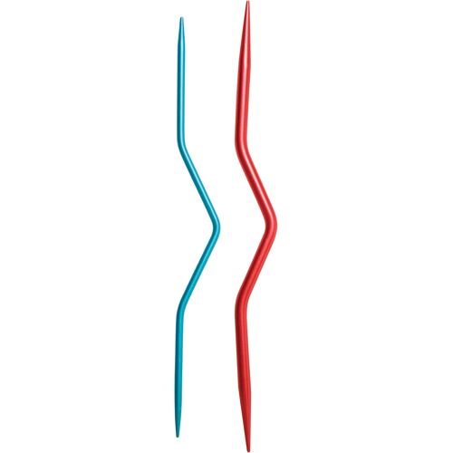 KALANKA-Aiguilles de câble en Aluminium colorées, Lot de 2, Coloré