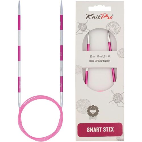 KALANKA-Épingles à tricoter circulaires Rose 100 cm x 3,5 mm
