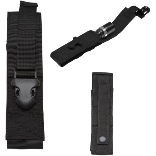 Kalanka-Pochette De Lampe De Poche Tactique Portable Led Torche Étui Pour Ceinture De Service Molle Sac De Taille Outils De Survie Pour La Chasse,Etui Nylon Protection Accessoire Lampes Torches