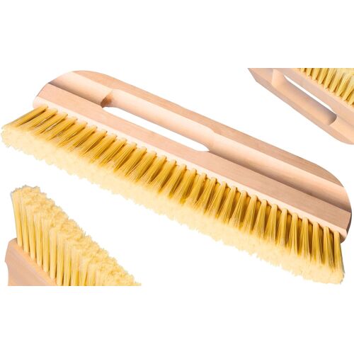 KALANKA-Brosse à Tapisser 30 cm Brosse Papier Peint à Maroufler Brosse a Encoller a Tapisserie Balayette Tapisserie Pinceau à Papier Peint Brosse à Encoller Outil de Lissage Manche en Bois Fai da Te