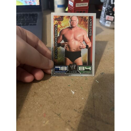 Topps - Slam Attax - 2008 - Snitsky - Brillante - État Comme Sur Les Photos 