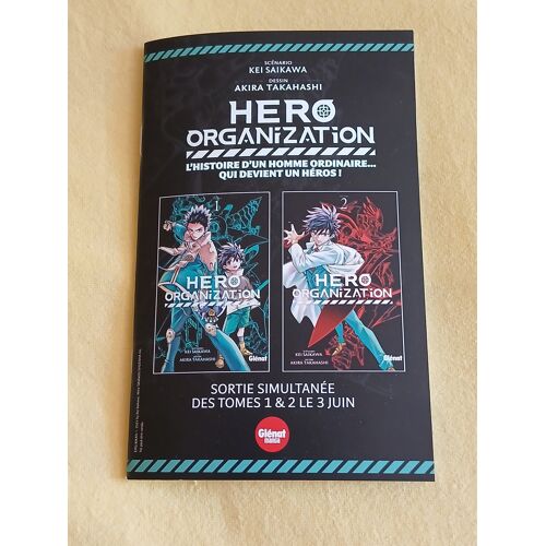 Manga - Hero Organization - Glénat - Livret Publicitaire