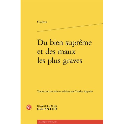 Du Bien Suprême Et Des Maux Les Plus Graves