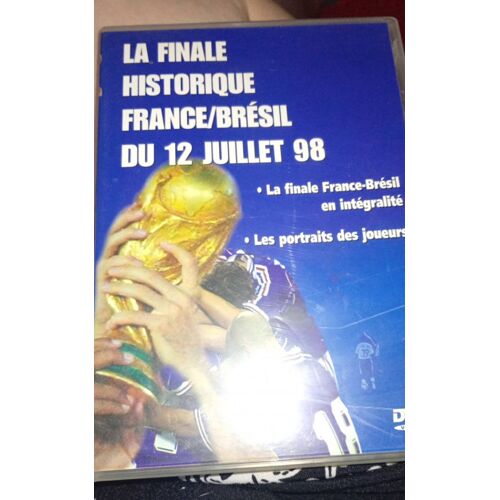 La Finale Historique France Brésil Du 12 Juillet 98