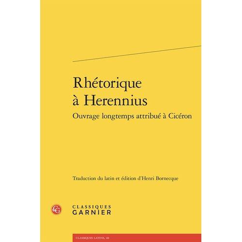 Rhétorique À Herennius