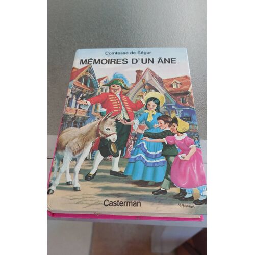 Mémoires D Un Âne De La Comtesse De Segur