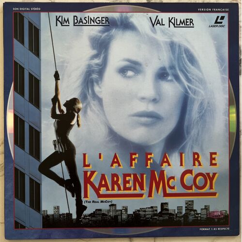 Laserdisc L'Affaire Karen Mc Coy 1993 Vf