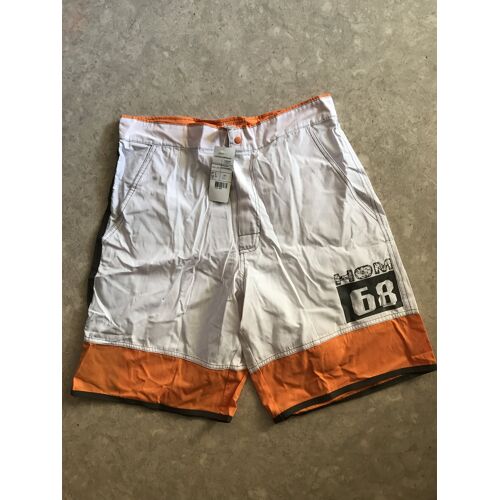 Deriveur Bermuda Hom Taille L Neuf Blanc/Orange