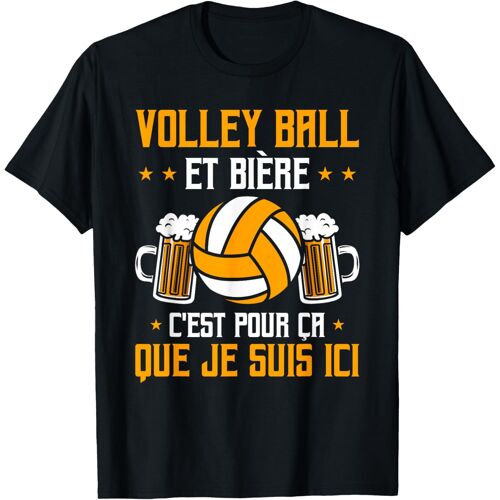 Kalanka-Drôle Beach Volleyball Sports Volley Ball Et Bière T-Shirt
