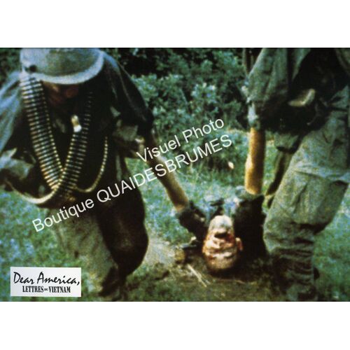 Dear America: Lettres Du Vietnam (Letters Home From Vietnam) : Jeu De 8 Photos D'Exploitation Cinématographique - Format 24x30 Cm - De Bill Couturié Avec Tom Berenger, J. Kenneth Campbell - 1987