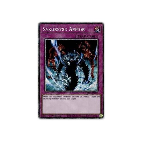 Yu Gi Oh Ra03 Fr130 Armure De Sakuretsu Platinum
