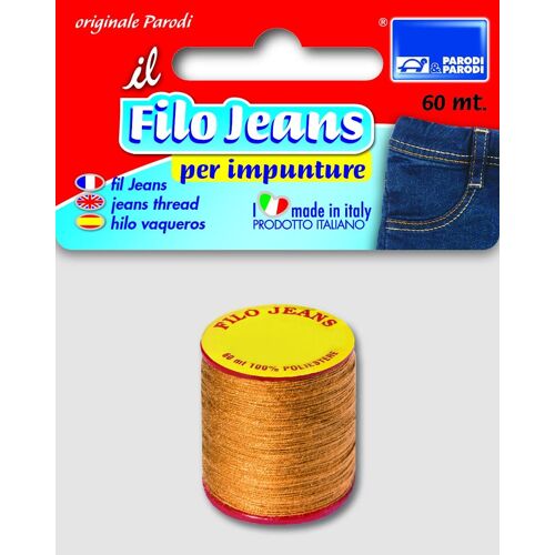 Kalanka-Fil Cousu Pour Surpiqûres Jeans, Bobine De 60 M, Fil À Coudre Indéchirable, Fabriqué En Italie
