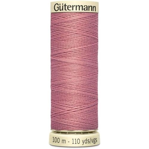 Kalanka-Gutermann Fil À Coudre En Polyester, 100 M, Rose Vintage (0473)