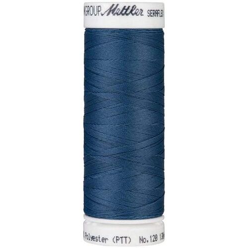 Kalanka-Seraflex Fil À Coudre Élastique, 130 M, Couleur Jeans (0698)
