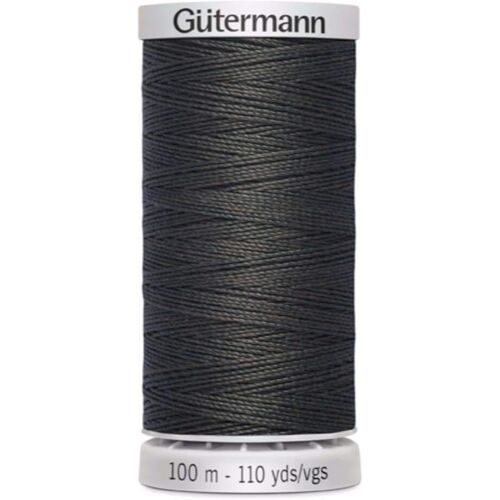 Kalanka-Fil À Coudre En Polyester Extra Résistant Gris Foncé 100 M