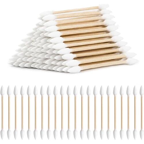Kalanka-300 Pièces Cotons-Tiges De Nettoyage Coton-Tige Pointu À Double Pointe Coton-Tiges Multi-Usages Coton-Bâtonnets De Nettoyage Pour Maquillage Nettoyage Des Oreilles Appareils Électroniques 