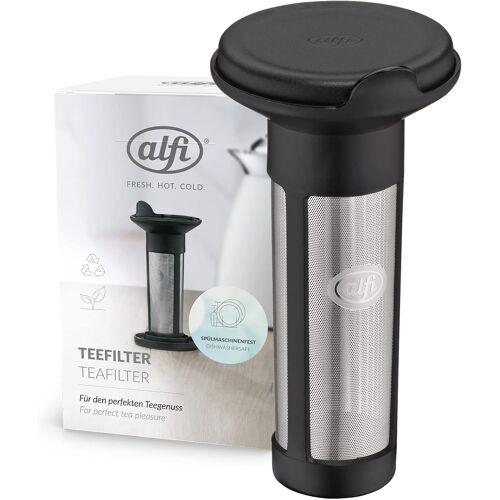 Kalanka-Alfi Aroma Compact, Passoire À Thé En Inox Pour Thé En Vrac, Filtre À Thé Pour Pichet Isotherme Ou Tasse, Filtre Permanent, Préparation Directe Dans Le Pichet Isotherme, Plaisir Du Thé Durabl