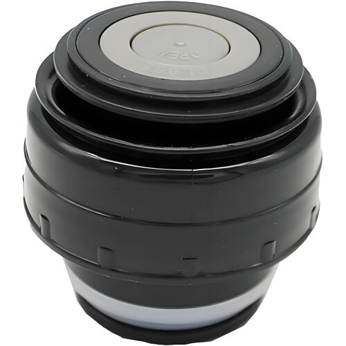 Kalanka-1 Couvercle De Bouteille En Acier Inoxydable De 5,2 Cm ¿ Couvercle Isotherme Universel Pour Thermos Et Bouteilles De Sport, Noir (Isolation Sous Vide, Passe Au Lave-Vaisselle)