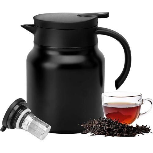 Kalanka-Théière Isotherme Avec Infuseur Théière Isotherme 1l Pour Café Thé Lait Pour Maison Bureau Camping