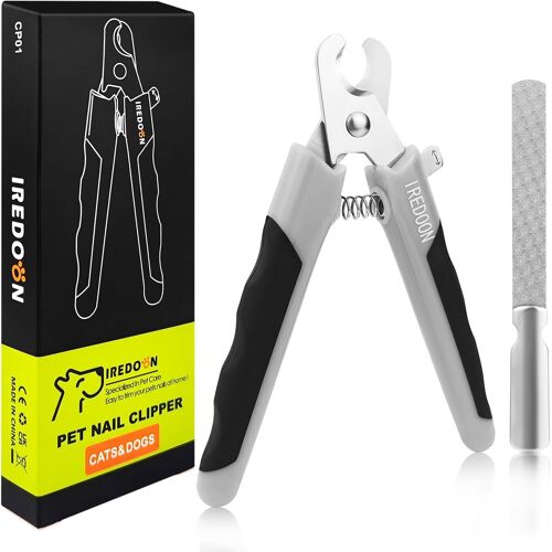 Kalanka-Coupe Ongles Chien Pour Coupe Griffes Chien Et Coupe Ongle Chat, Coupe-Ongles Ultra-Tranchants En Acier Inoxydable Pour Animaux De Compagnie Avec Lime À Ongles Professionnelle 