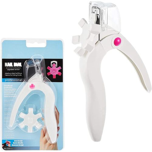 Kalanka-Coupe-Ongles En Acrylique,1pcs Coupe Capsules Ongles Pince Ongle Gel Coupe Cuticule Coupe Faux Ongle Guillotine Capsule Ongle(Blanc) 
