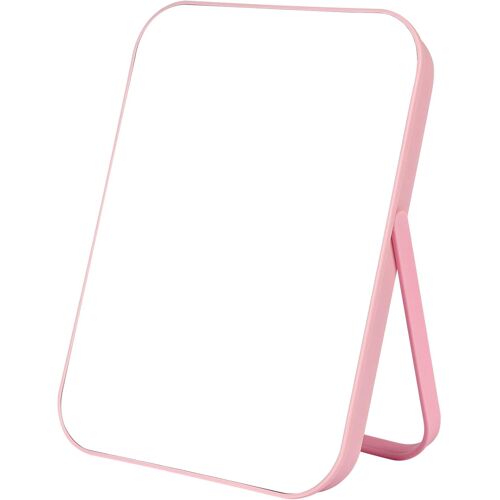 Kalanka-Miroir Super Hd, 24 * 17.5cm Rose Miroir De Maquillage Table Support Pliable Conçu Portable Table Facile À Transporter Miroirs De Voyage Ultra Fin Et Durable Pliable 