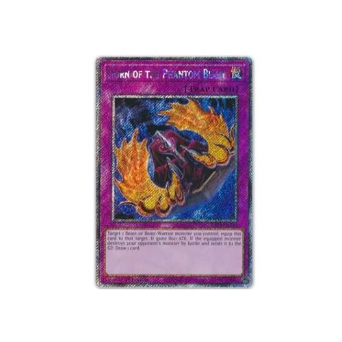 Yu Gi Oh Ra03 Fr241 Corne De La Bête Fantôme Platinum