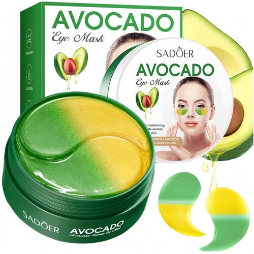 Kalanka-60pc Patch Yeux Anti Cernes Avec Collagene Et Acide Hyaluronique, Masque Yeux Collagène, Anti Cernes, Rides Et Ridules Poche Sous Les Yeux Soulage Les Poches, Hydratant, Soulager La Fatigue O 