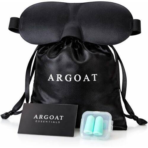 Kalanka-Masque De Sommeil 3d ¿ Obscurité Totale, Confort Sans Pression Sur Les Yeux, Masque De Nuit Pour Dormir Et Voyage Avion, Kit Avec Pochon De Transport Et Bouchons D¿Oreilles 