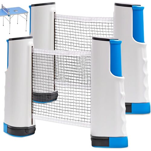 Kalanka-Lot De 2 Filets De Tennis De Table Réglables Et Rétractables - Filet De Rechange Pour Ping Pong - Filet De Tennis De Table Extensible - Accessoires De Tennis De Table Pour Tous Les Types De