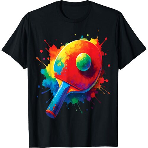 Kalanka-Tennis De Table Art Splash - Design Sport Ping-Pong T-Shirt