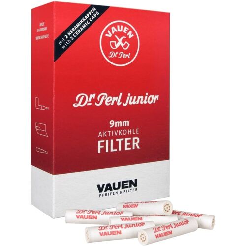 Kalanka-Dr. Perl Junior 19760/1 Lot De 40 Filtres À Charbon Actif En Papier 9 Mm