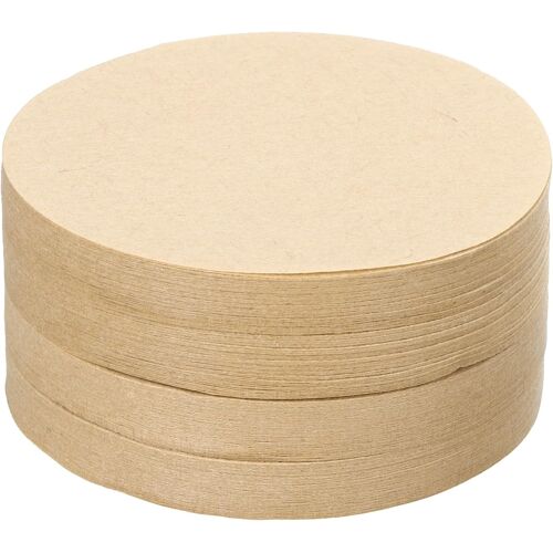Kalanka-600pcs Filtres À Café, 60mm, Jetables, Ronds, En Papier Naturel, Pour Une Utilisation À Domicile Ou Au Bureau Avec Une Cafetière À Infusion Et À Gouttes