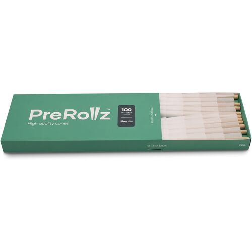 Kalanka-Papiers À Fumer Pré-Roulés King Size ¿ Cônes Pré-Roulés Avec Filigrane Croisé Pour Une Combustion Uniforme ¿ Cône De 109 Mm Avec Pointe De Filtre De 26 Mm