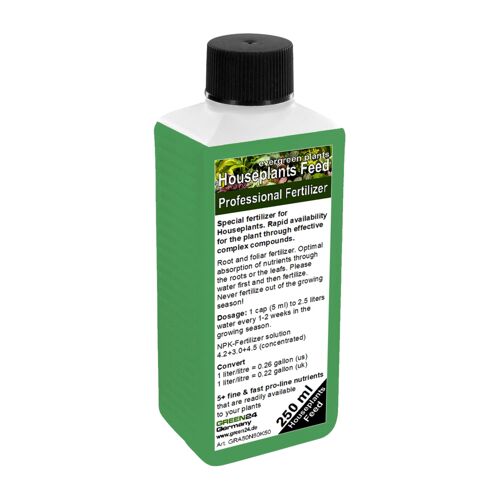 Kalanka-Gamme Professionnelle D'engrais Pour Plantes D'intérieur Engrais Pour Plantes Vertes Engrais Liquide, Engrais High Tech ! 250ml