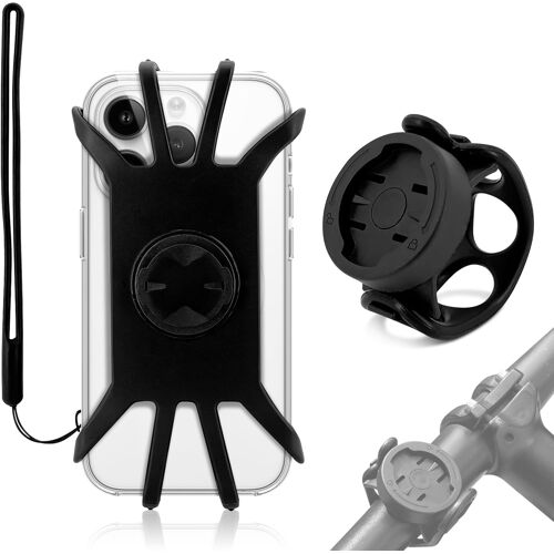 Kalanka-Support De Téléphone Portable Pour Guidon De Vélo, Support De Téléphone Portable, Avec Bande En Silicone, Amovible Et Flexible, Pour Vélo De Route, Scooter Électrique, Poussette, Compatible A