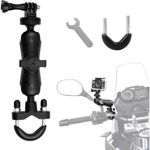 Kalanka-Moto Boule Support, Ram Mount U-Bolt, Adaptateur Bille Base Compatible De Téléphone Pour Vélo Et Rotule Mount Avec Supports Ram Portable Vélo, Vtt 1 Pc, Aluminium 1
